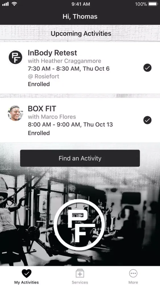 Capturas de tela do Pro Fit Training Gym