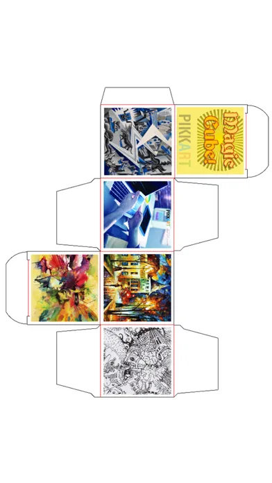 Tangkapan skrin Magic Cube