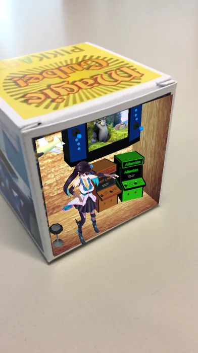 Tangkapan skrin Magic Cube