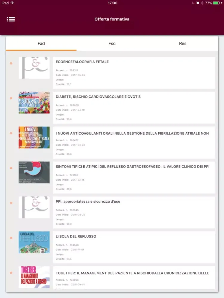 Screenshot di P&C Workroom iPad 