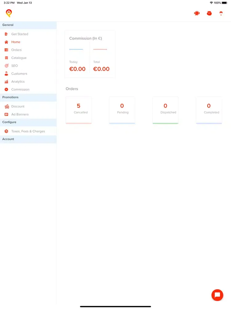 Pikk Admin iPad 应用截图