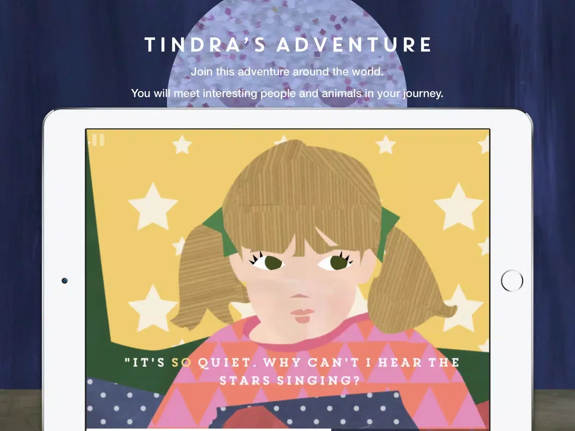 Ảnh chụp màn hình của Tindra - Storybook for kids. iPad 