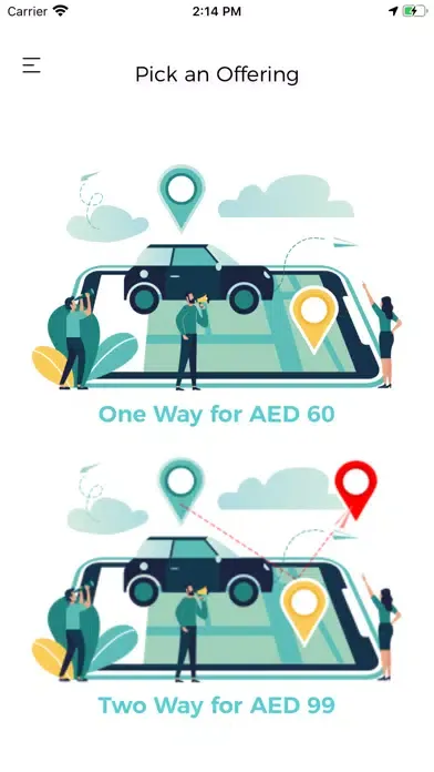 Ảnh chụp màn hình của PikMyCar Services/Renewal-UAE