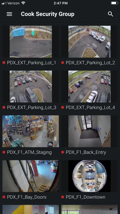 Captures d'écran de Piko VMS