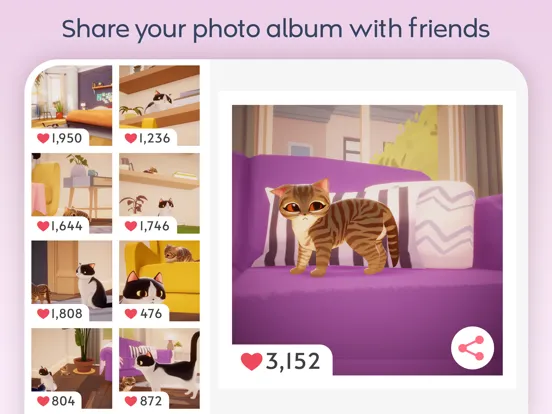 Ảnh chụp màn hình của My Cat Club: Collect Kittens iPad 
