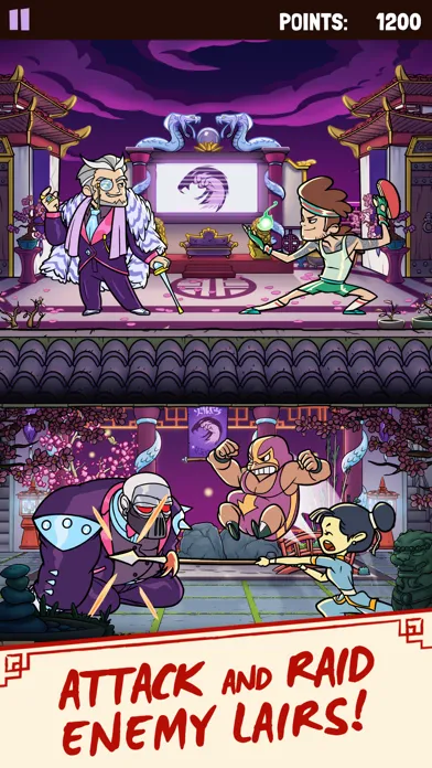 Kung Fu Clicker: Idle Dojo سکرین شاٹس