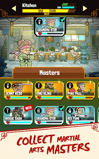 Kung Fu Clicker سکرین شاٹس