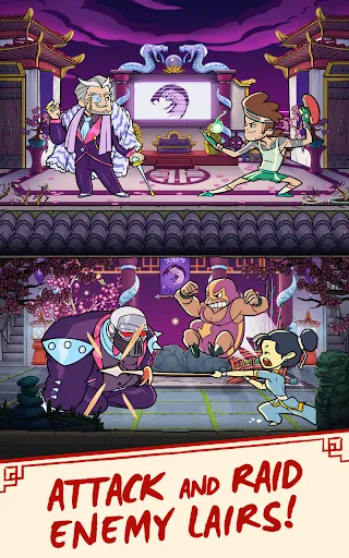 Kung Fu Clicker سکرین شاٹس