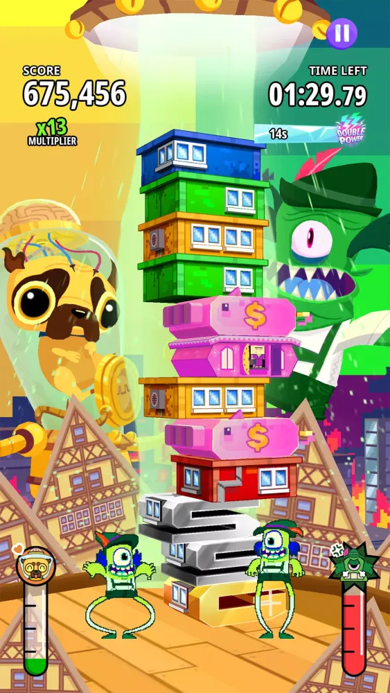 Super Monsters Ate My Condo سکرین شاٹس