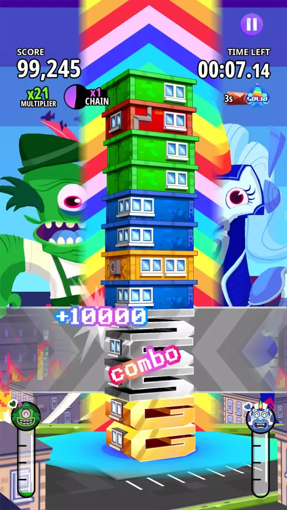 Super Monsters Ate My Condo سکرین شاٹس