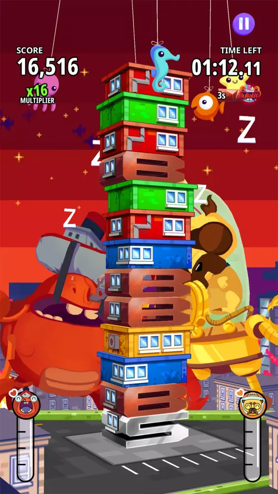 Super Monsters Ate My Condo سکرین شاٹس