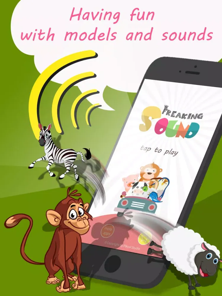 Скриншоты Freaking Sound iPad 