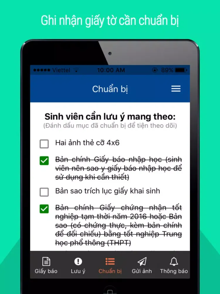 Nhập Học iPad  스크린샷