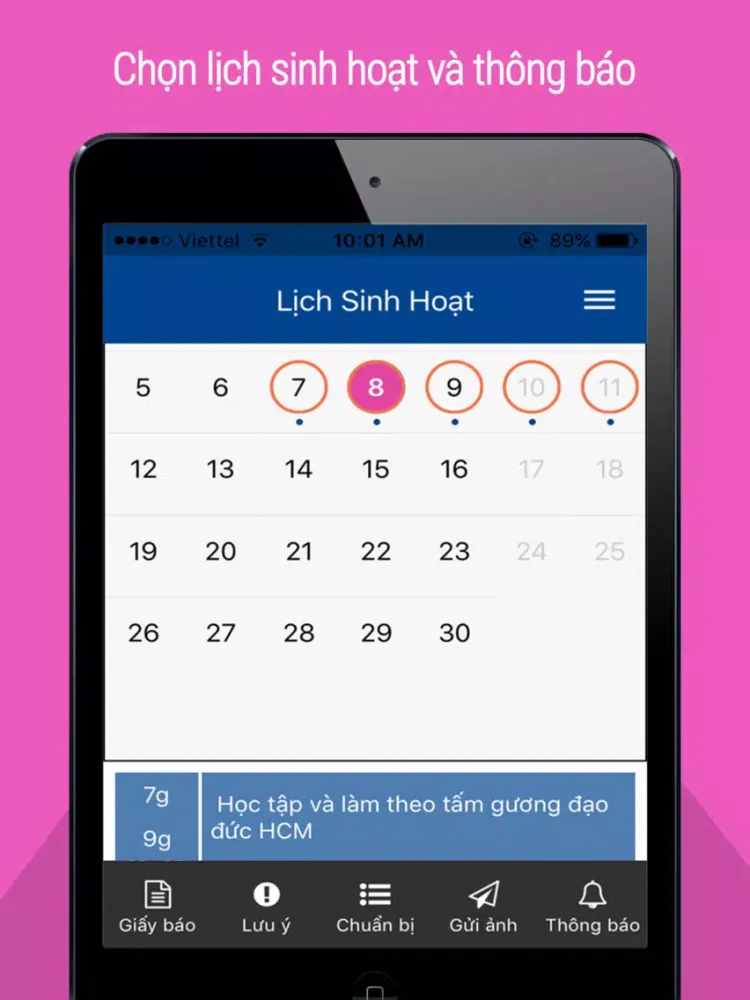 Nhập Học iPad  스크린샷