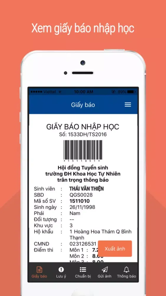 Nhập Học 스크린샷