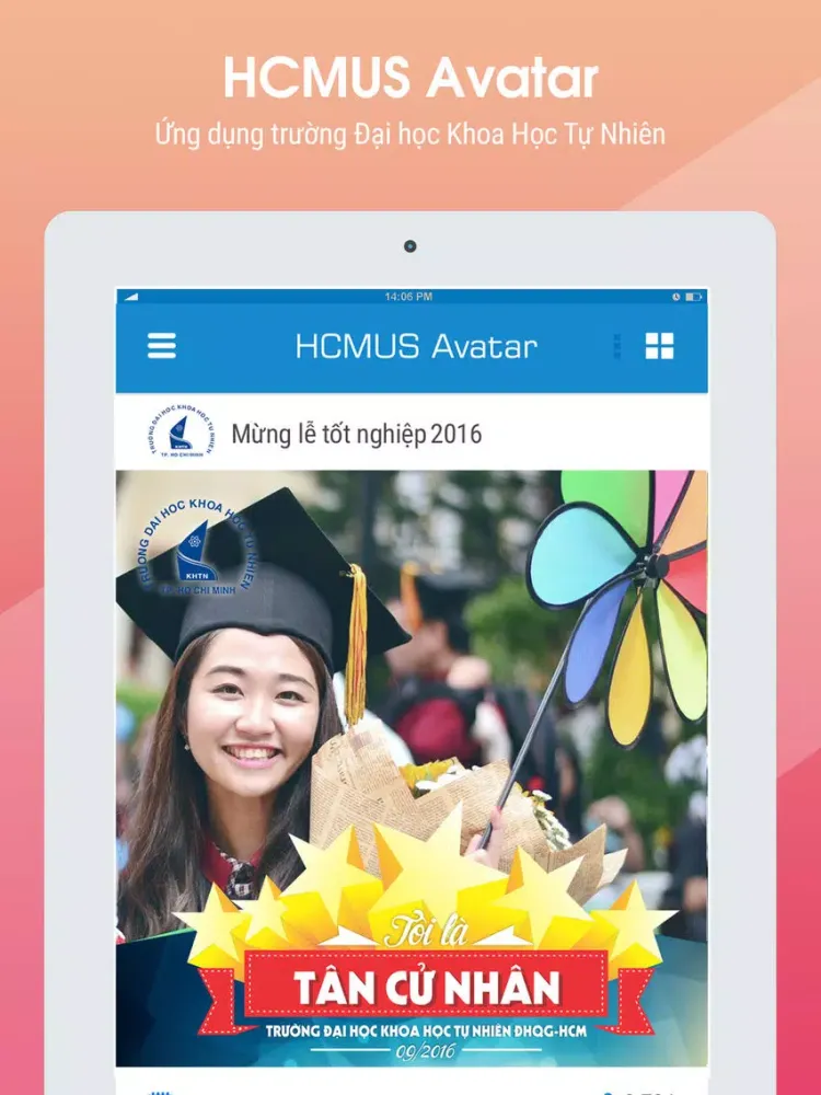 HCMUS Avatar iPad  Screenshots