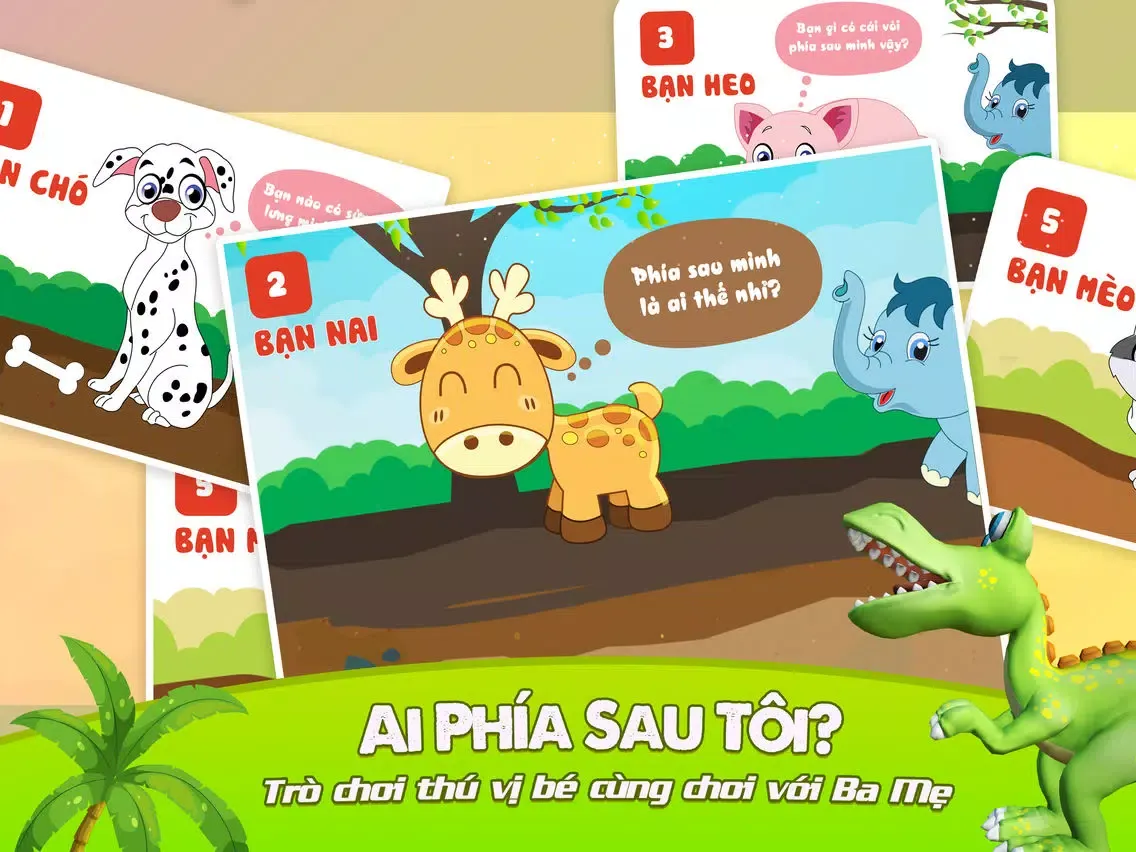 Zrzuty ekranu Vuon Thu Ao - Bé Xem Thú Ảo 4D iPad 