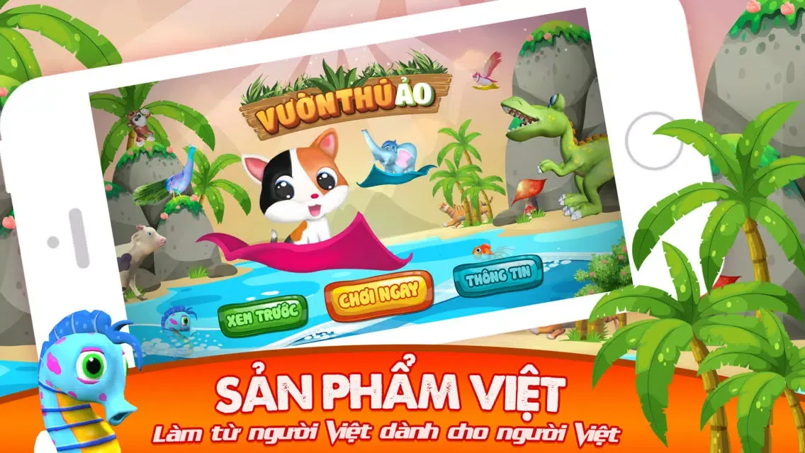Zrzuty ekranu Vuon Thu Ao - Bé Xem Thú Ảo 4D
