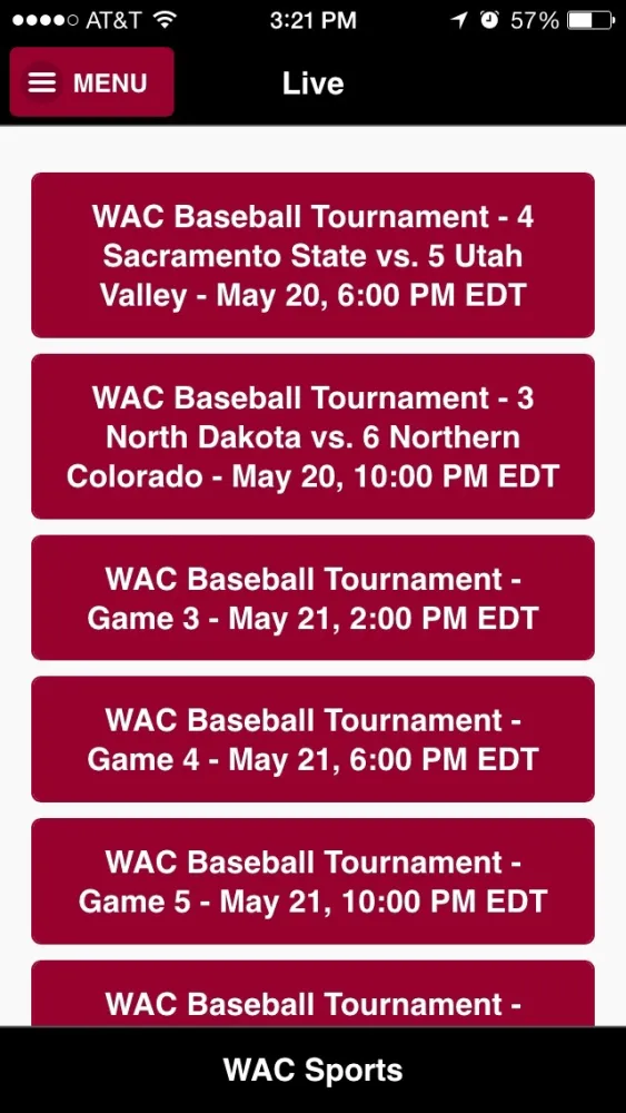 WAC Live Screenshots