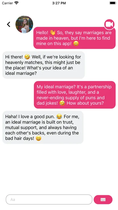 Tangkapan layar Just For Marriage Dating