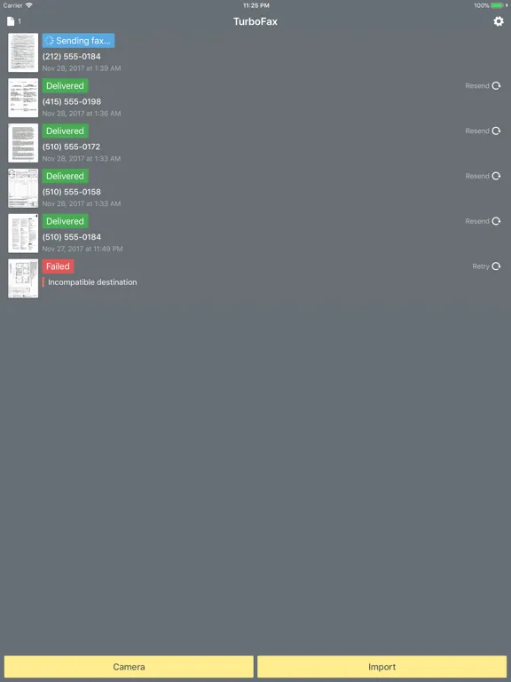 تصاویر Fax with TurboFax iPad 
