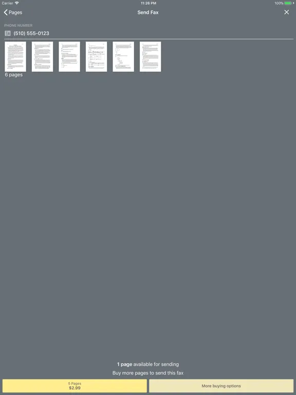 تصاویر Fax with TurboFax iPad 