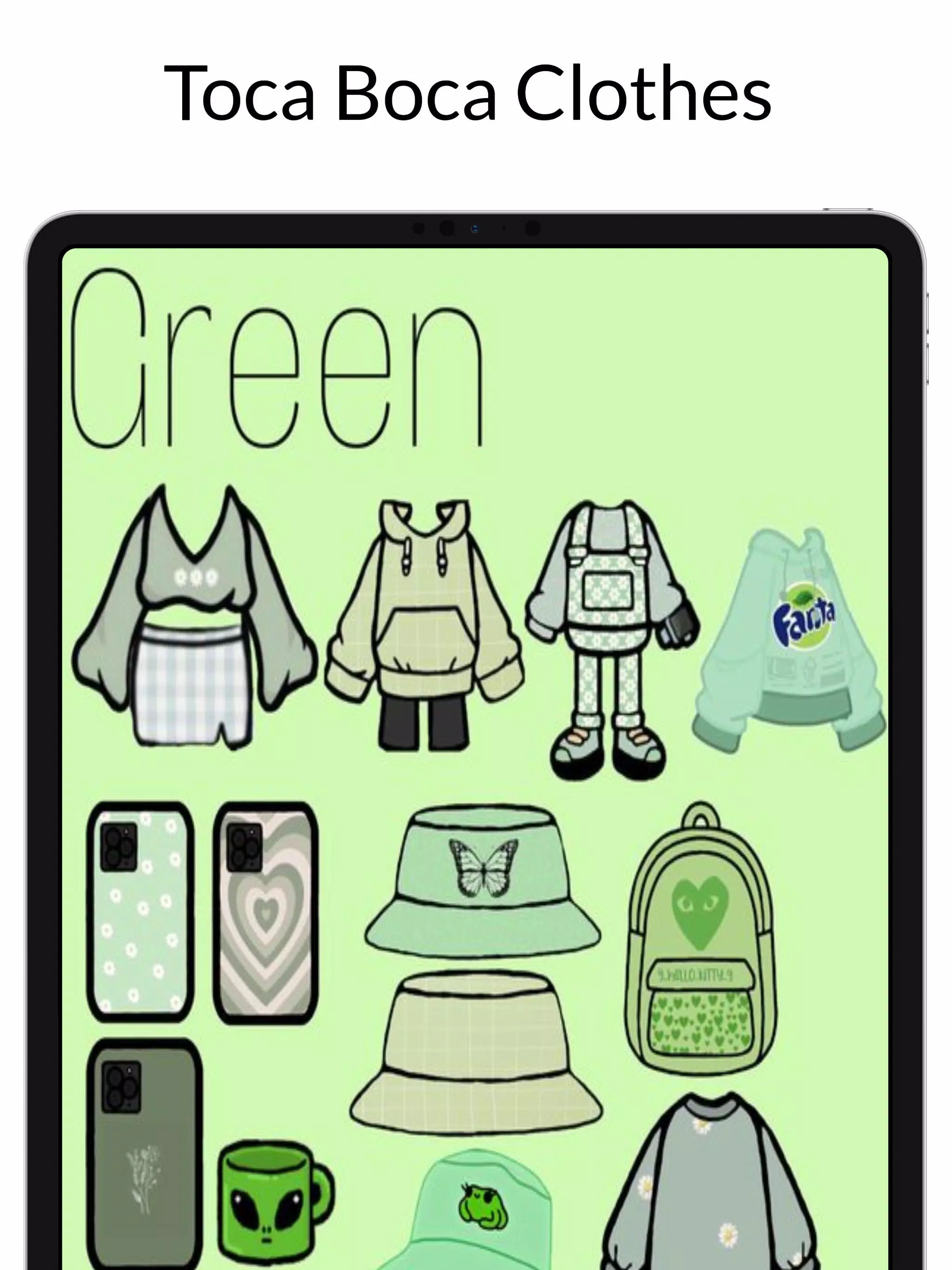 Toca Boca Clothes Ideas Screenshots