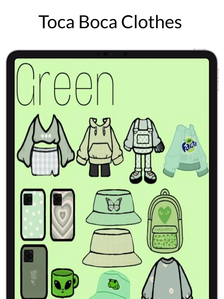 Toca Boca Clothes Ideas應用截圖