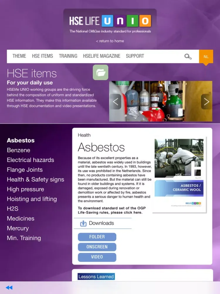Capturas de pantalla de HSE LIFE UNIO iPad 