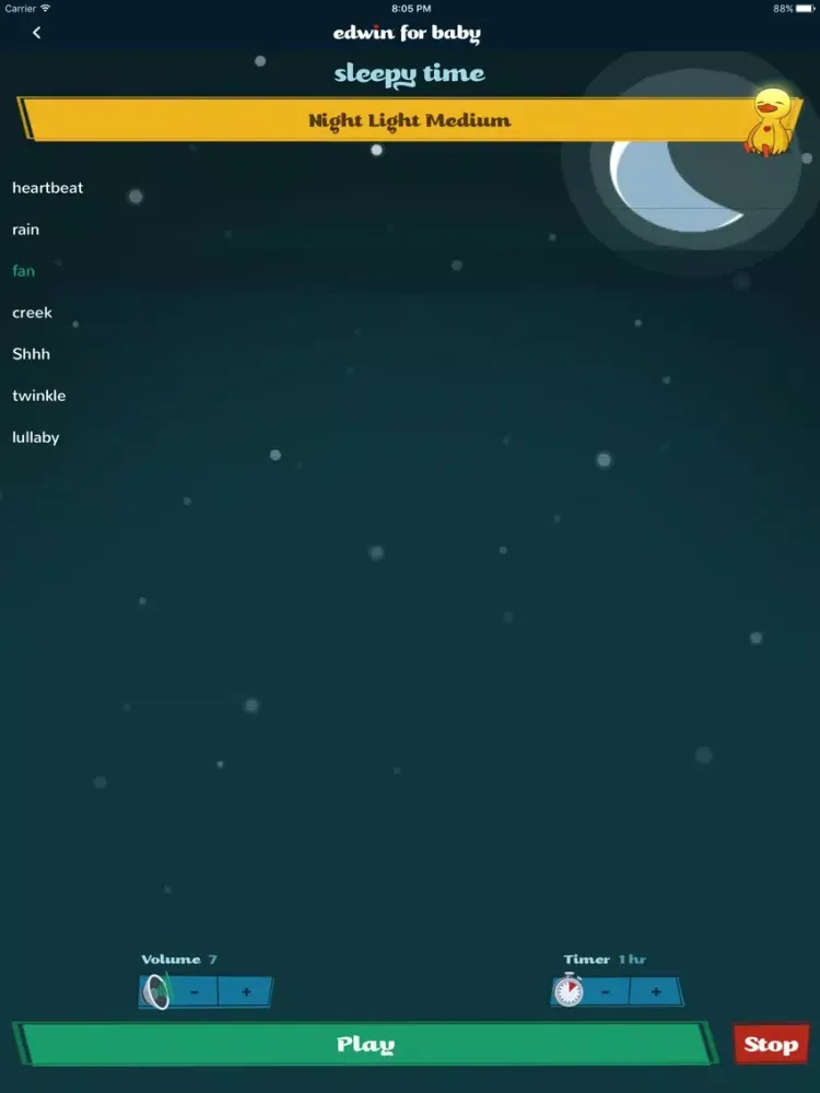 Capturas de pantalla de Edwin For Baby iPad 