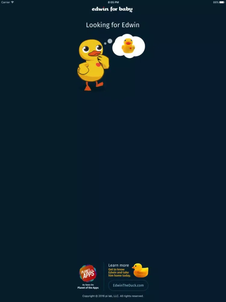 Capturas de pantalla de Edwin For Baby iPad 