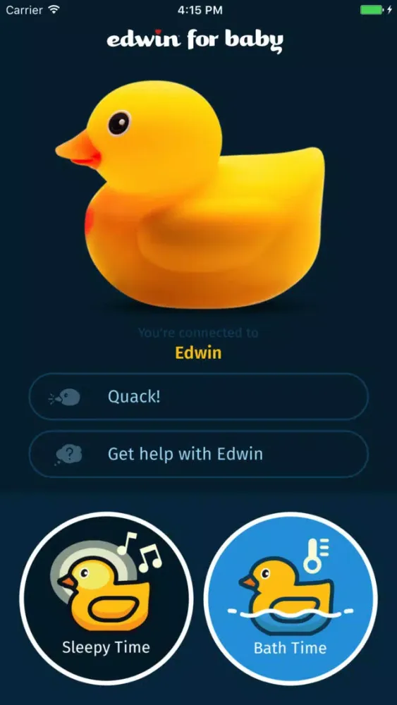 Capturas de pantalla de Edwin For Baby