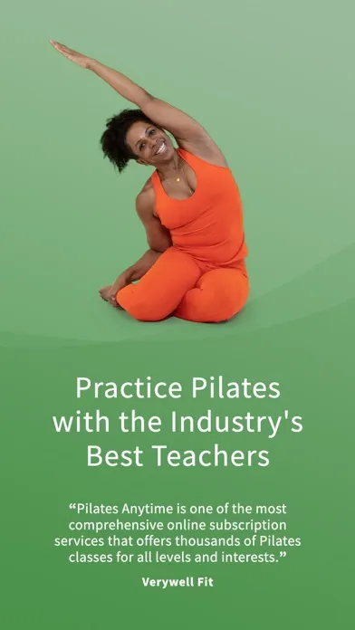 Zrzuty ekranu Pilates Anytime Workouts