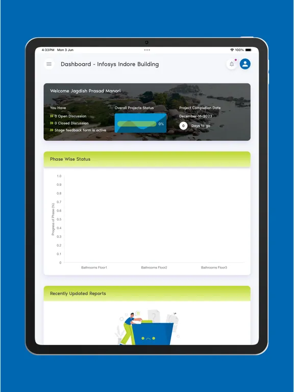 Disha App for Customers iPad  Screenshots