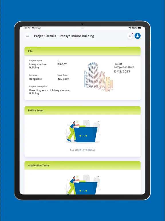 Disha App for Customers iPad  Screenshots