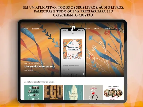 Tangkapan skrin Pilgrim: audiobooks and ebooks iPad 
