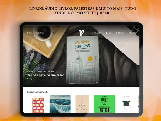 Tangkapan skrin Pilgrim: audiobooks and ebooks iPad 