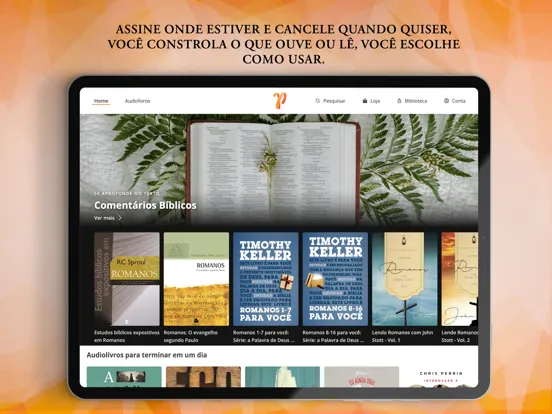 Tangkapan skrin Pilgrim: audiobooks and ebooks iPad 