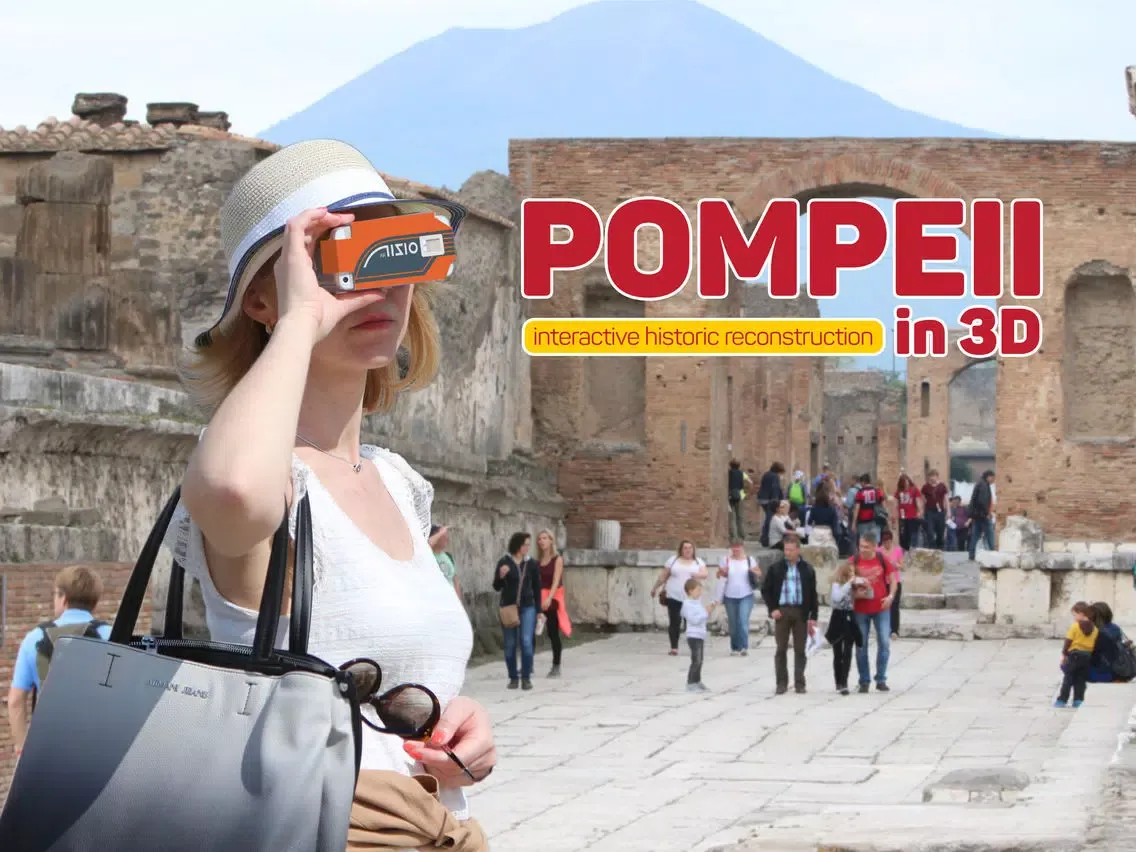 Ảnh chụp màn hình của Pompeii 3D tour iPad 