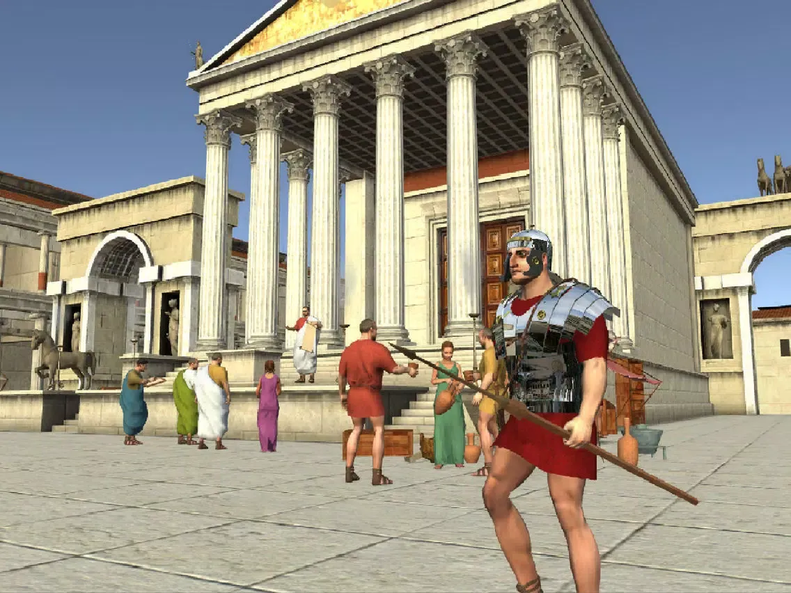 Ảnh chụp màn hình của Pompeii 3D tour iPad 