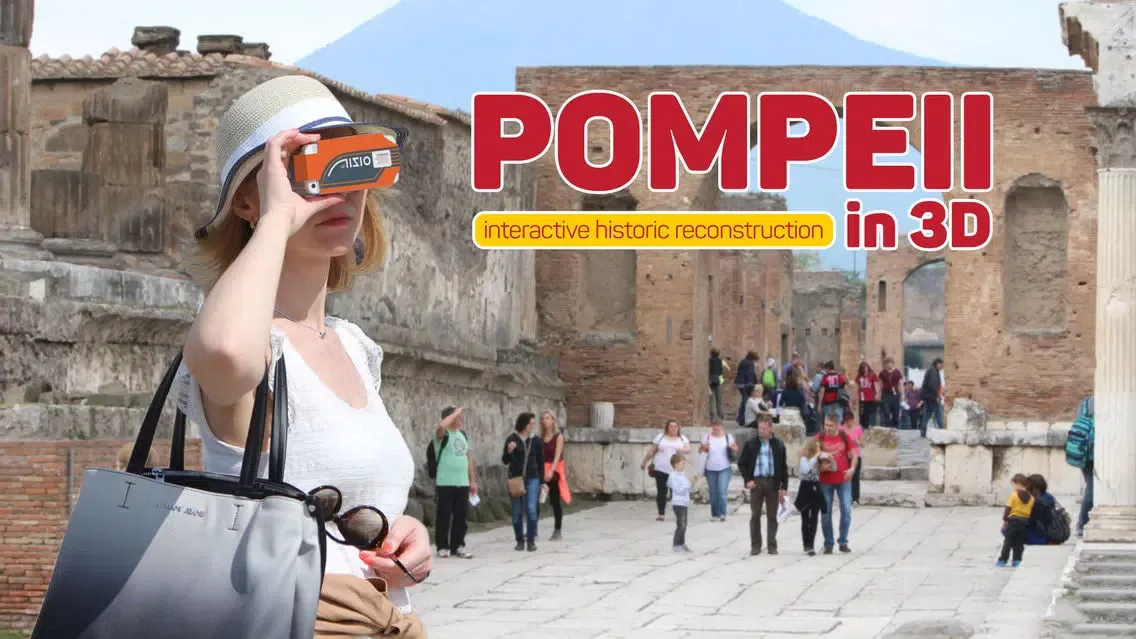 Ảnh chụp màn hình của Pompeii 3D tour