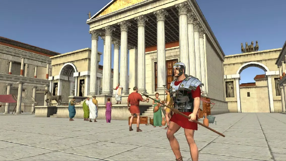 Ảnh chụp màn hình của Pompeii 3D tour