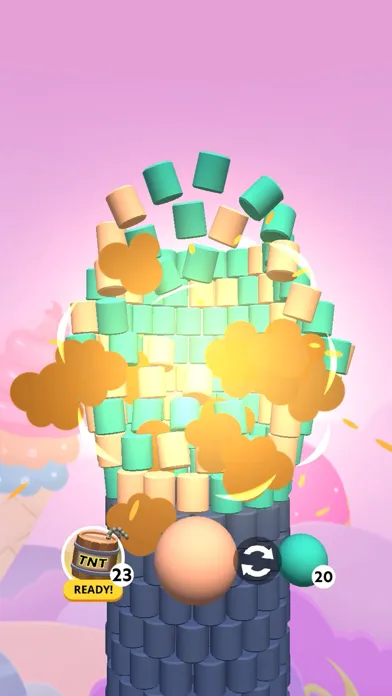 Pillar Smash - Throw Ball Screenshots