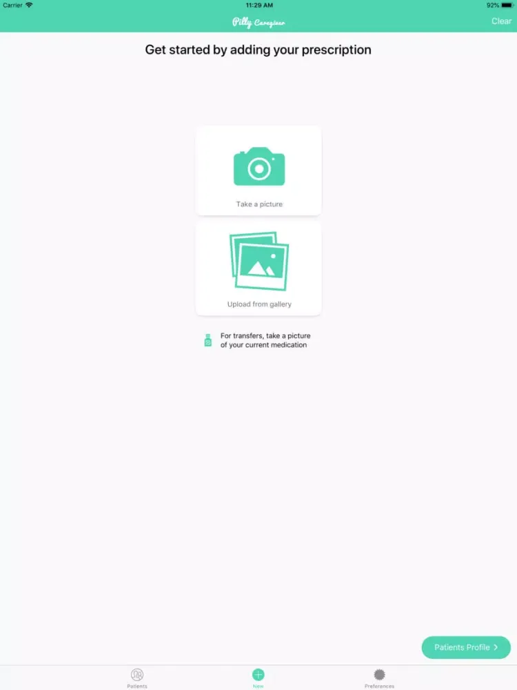 Pilly Homecare Med-manager iPad 应用截图