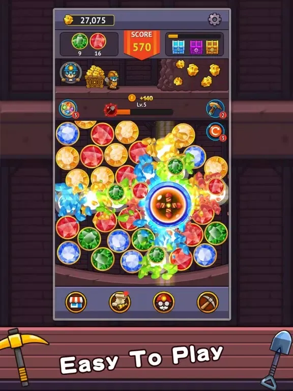 Zrzuty ekranu Gem Mine Connect iPad 