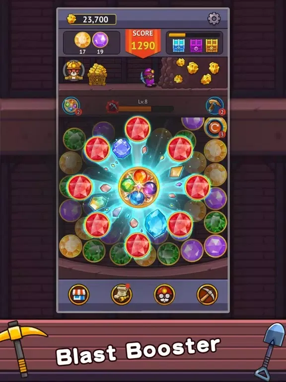 Zrzuty ekranu Gem Mine Connect iPad 