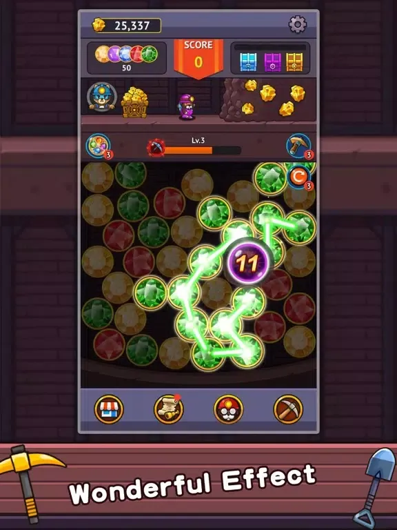 Zrzuty ekranu Gem Mine Connect iPad 