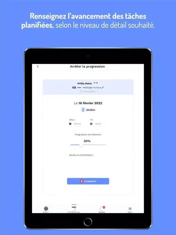 Tangkapan skrin ANAV iPad 