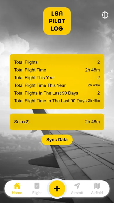 LSA Pilot Log 스크린샷