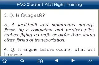 Zrzuty ekranu FAA Student Pilot's Guide